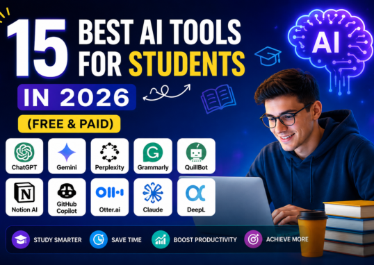 15 Best AI Tools for Students in 2026 (Free & Paid)