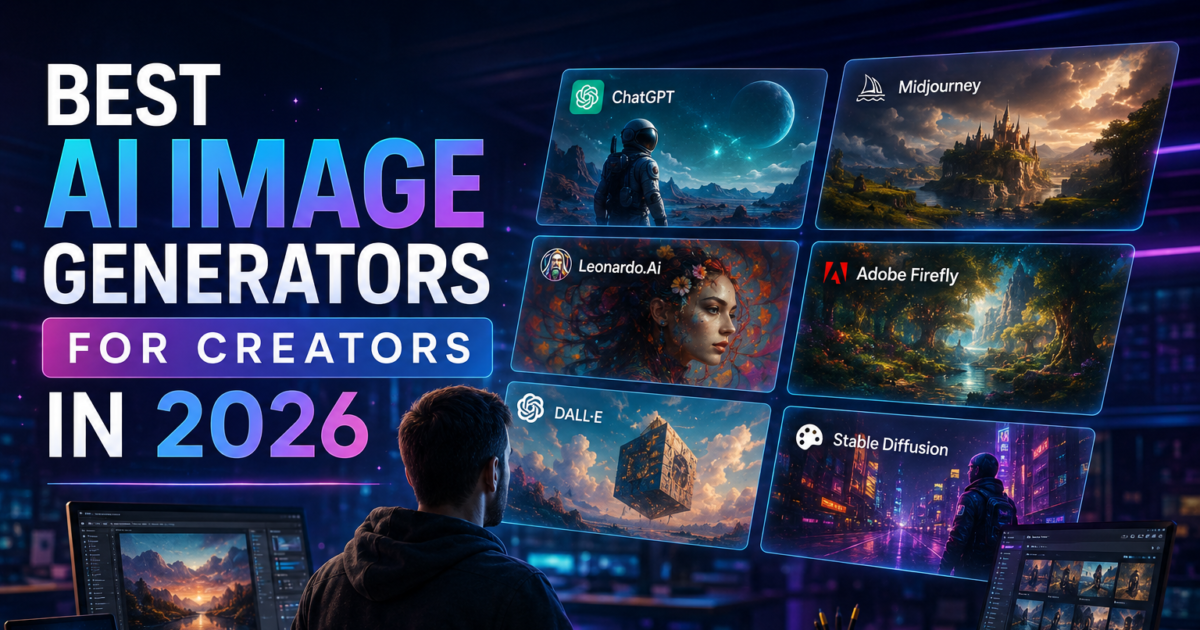 Best AI Image Generators for Creators in 2026