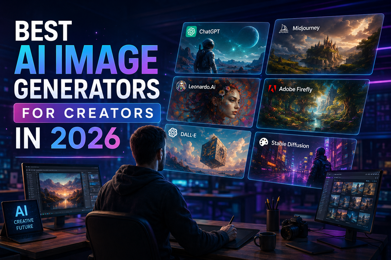 Best AI Image Generators for Creators in 2026