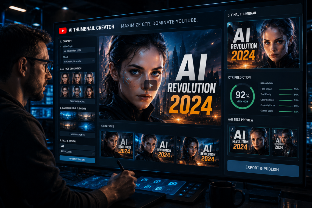 Best AI Image Generator for YouTube Thumbnails