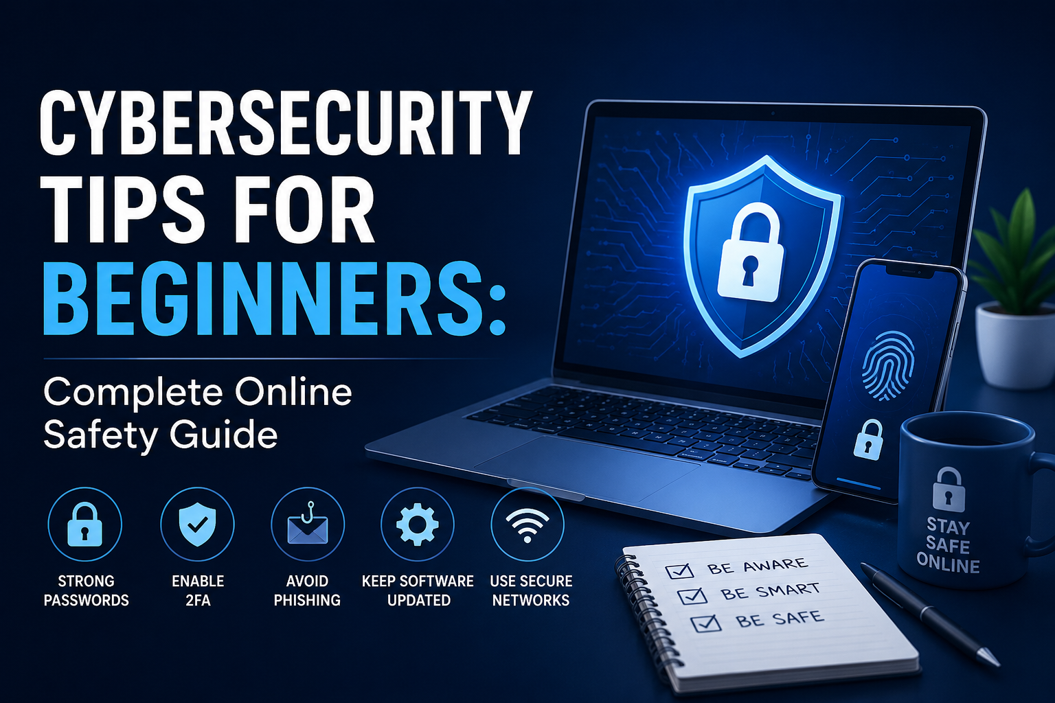 Cybersecurity Tips for Beginners: Complete Online Safety Guide