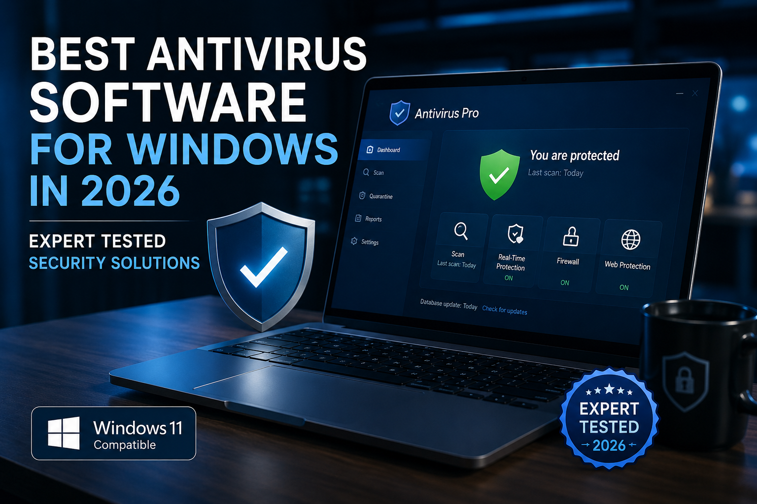 Best Antivirus Software for Windows in 2026 – Expert Tested Security Solutions