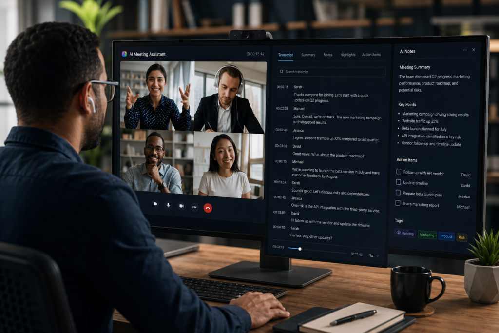 ai meeting notes software