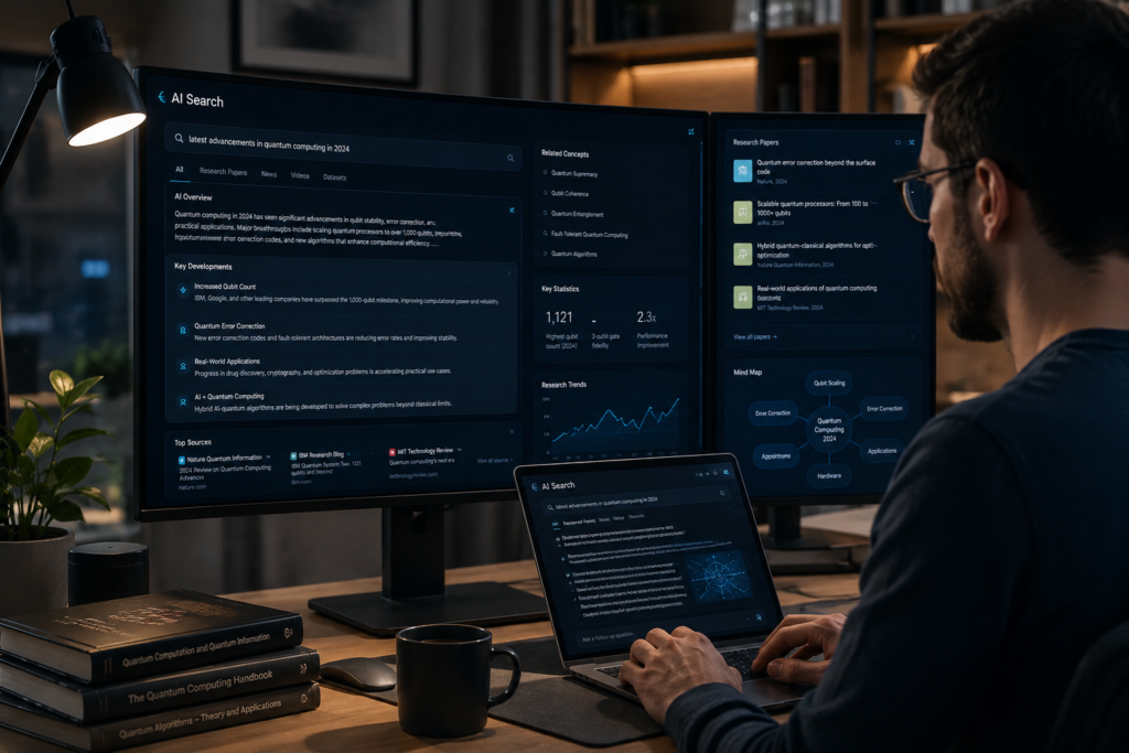 search engines powered by ai