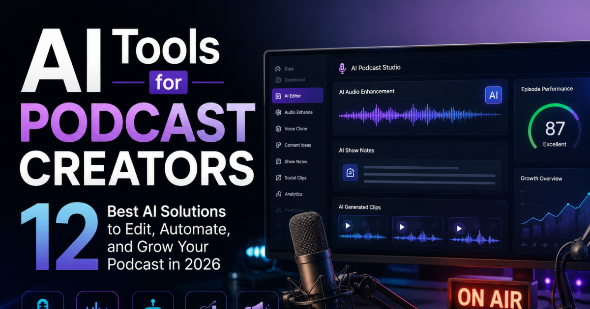 ai tools for podcast creators
