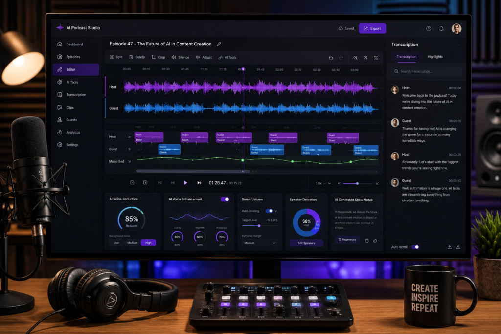 ai tools for podcast creators
