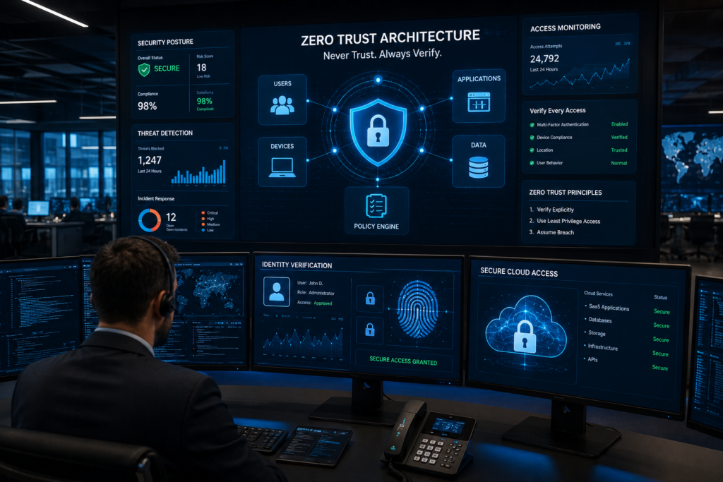 what is zero trust security