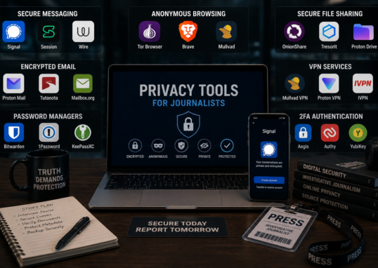 secure communication for journalists