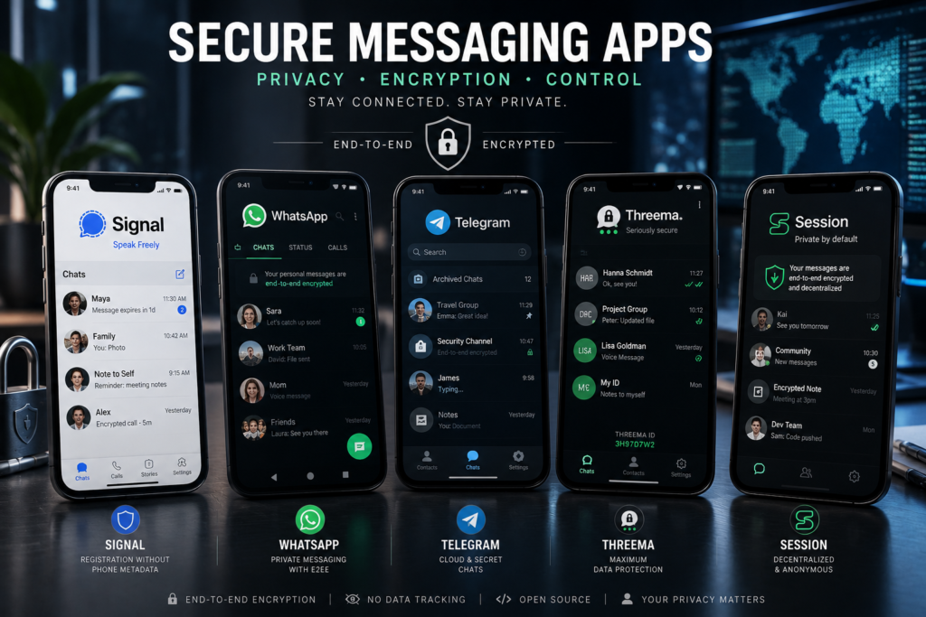 encrypted chat apps