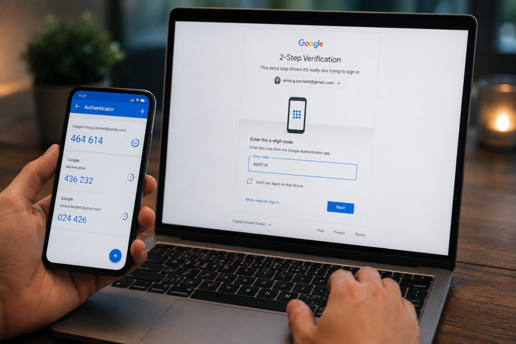 how to protect google account