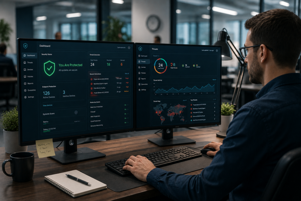 business antivirus software
