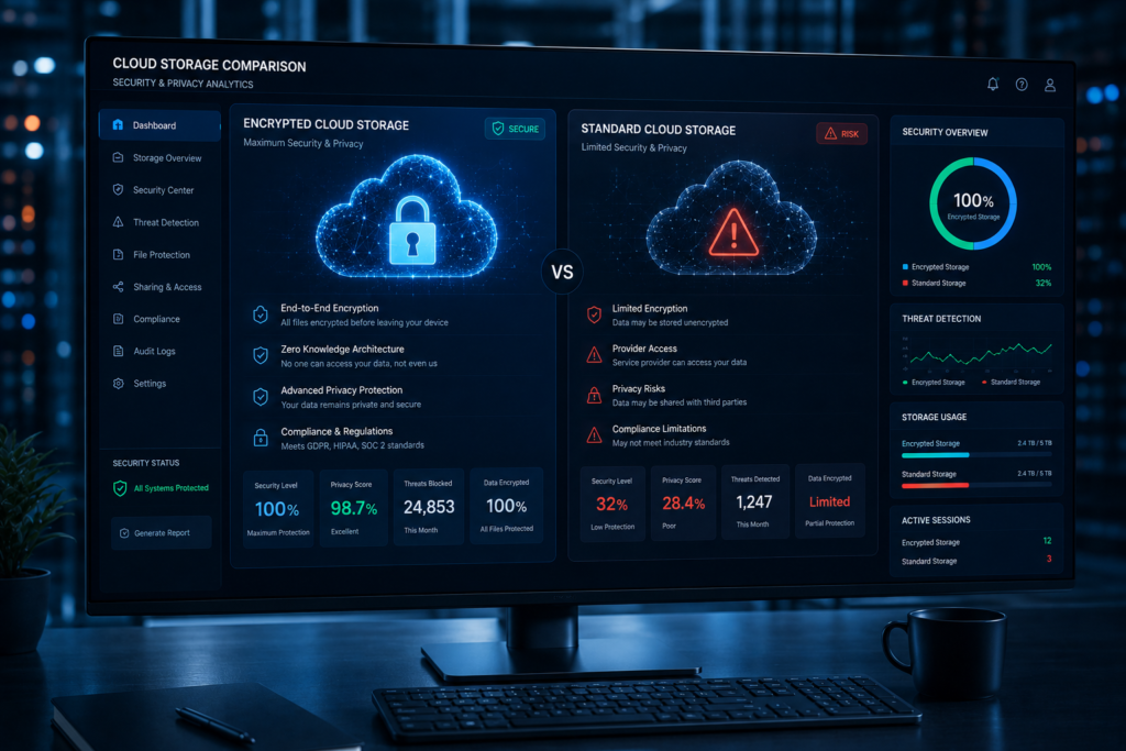 encrypted cloud storage