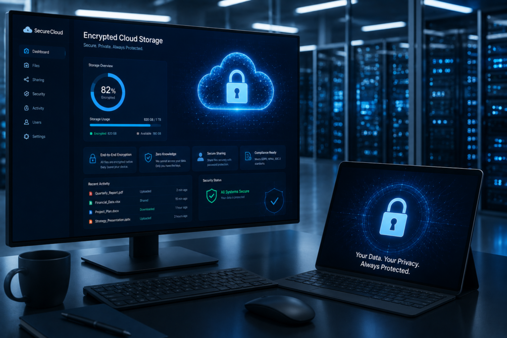 privacy focused cloud storage