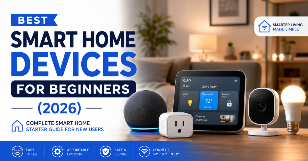 best smart home devices for beginners
