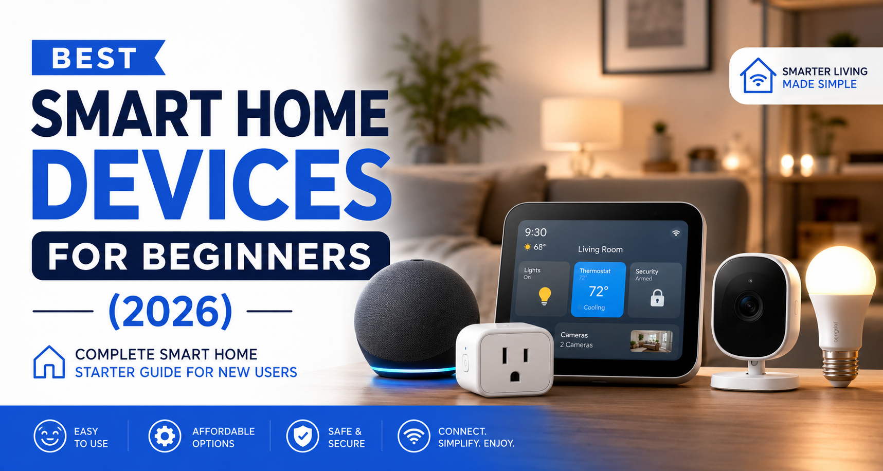 best smart home devices for beginners