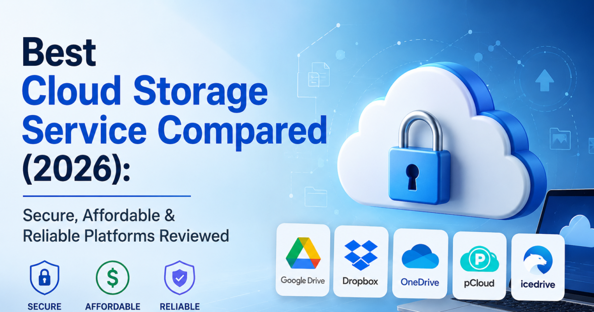 Best cloud storage services compared