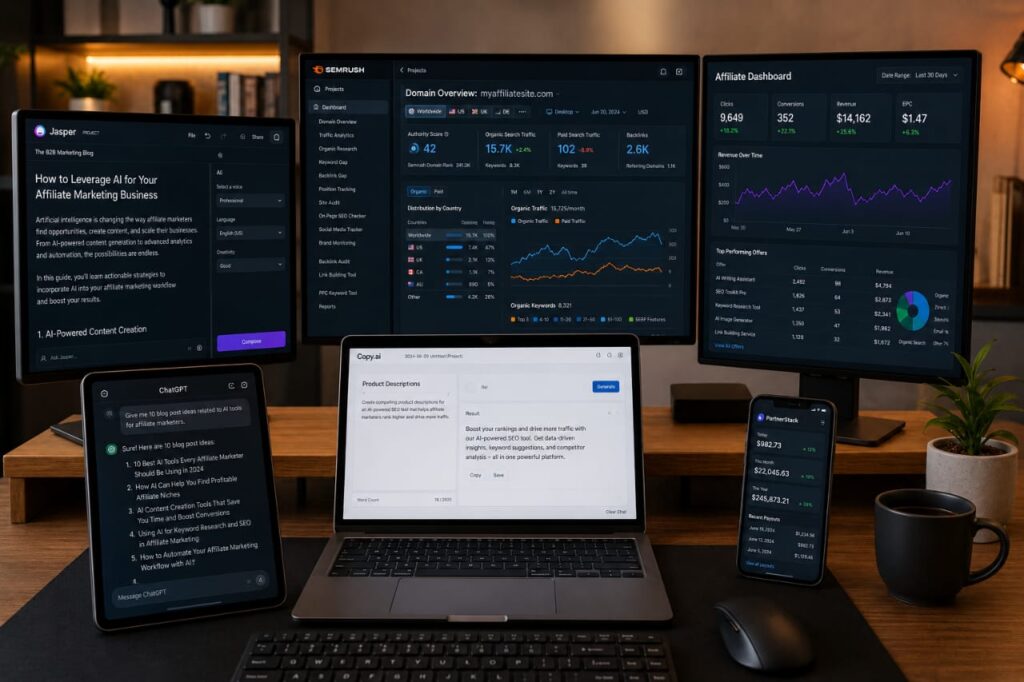 ai affiliate marketing software