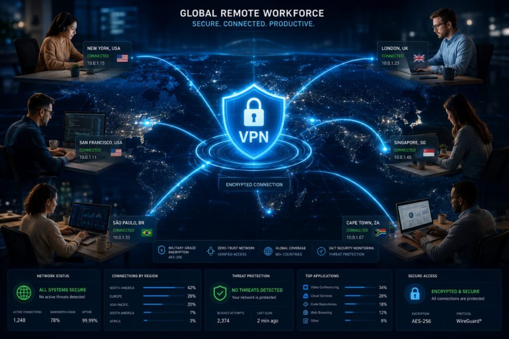 vpn for work from home employees