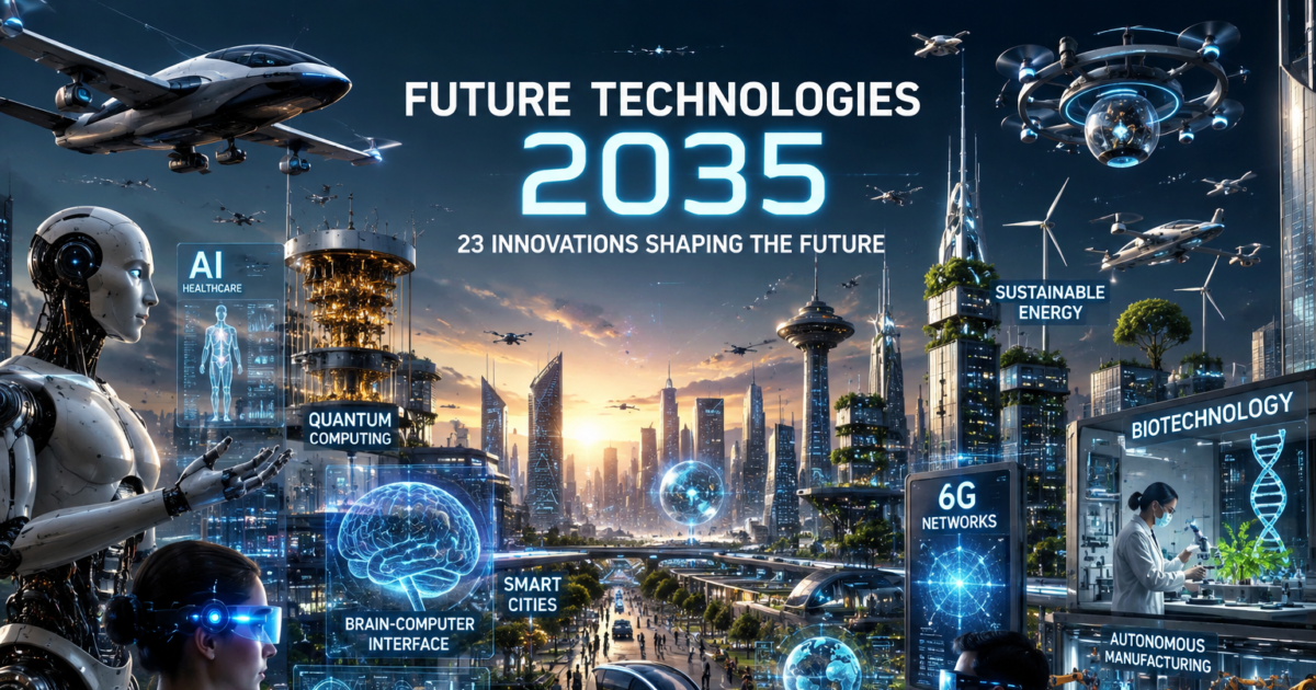 future technologies 2035
