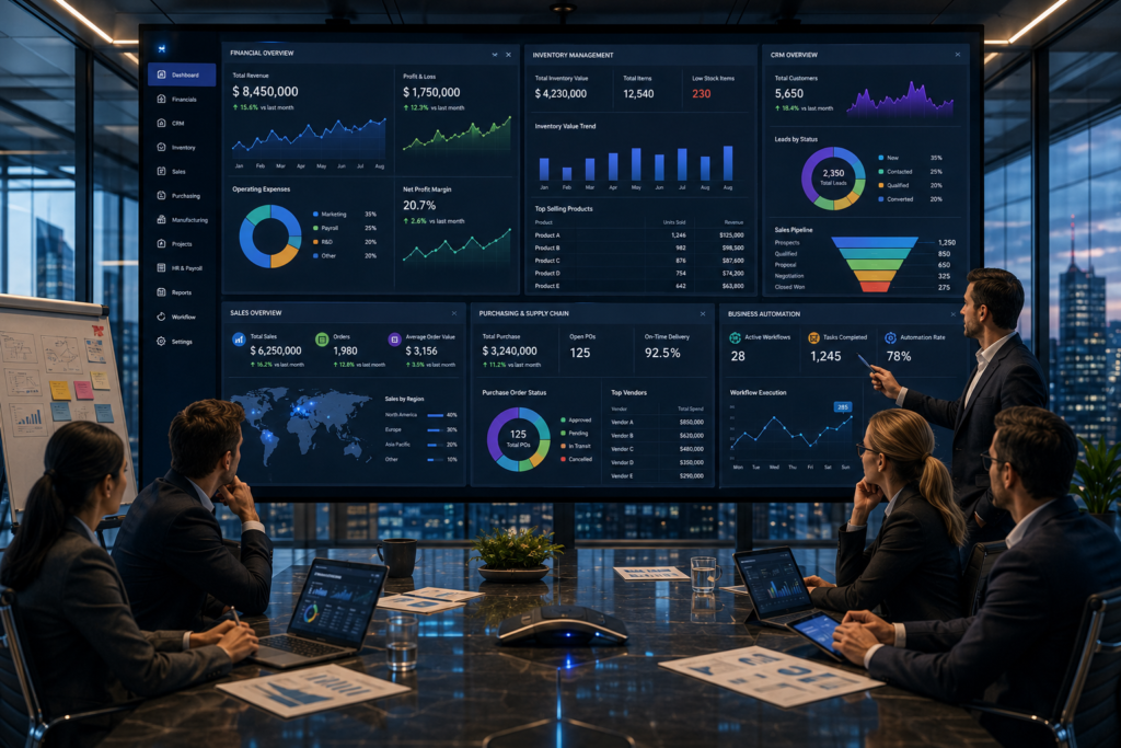 ERP software comparison