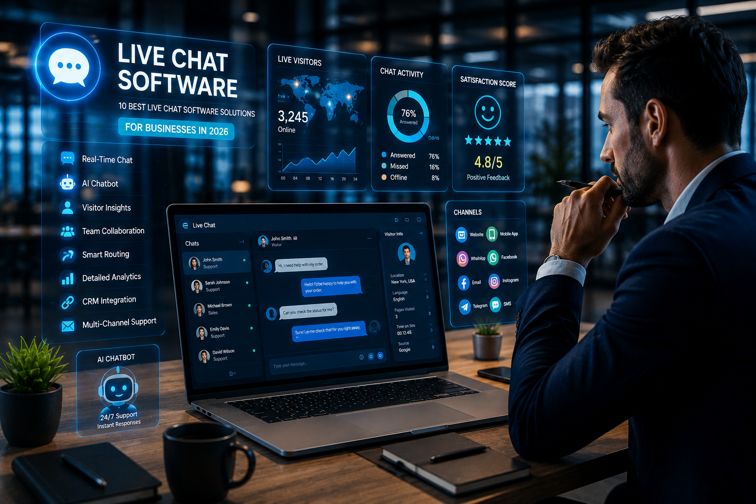 live chat software