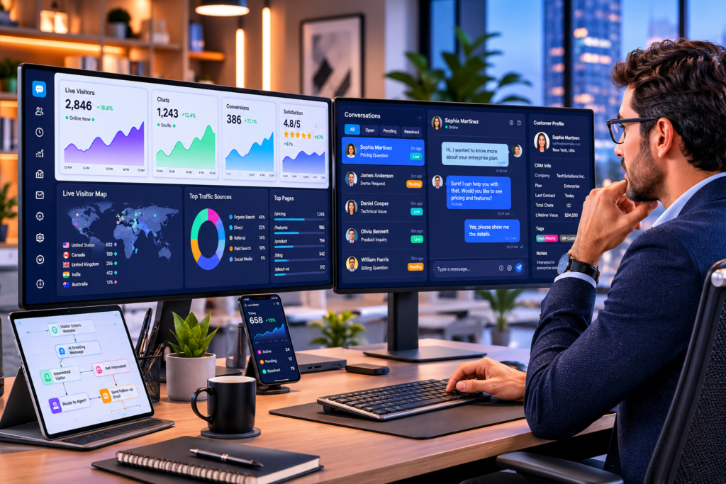 customer chat software