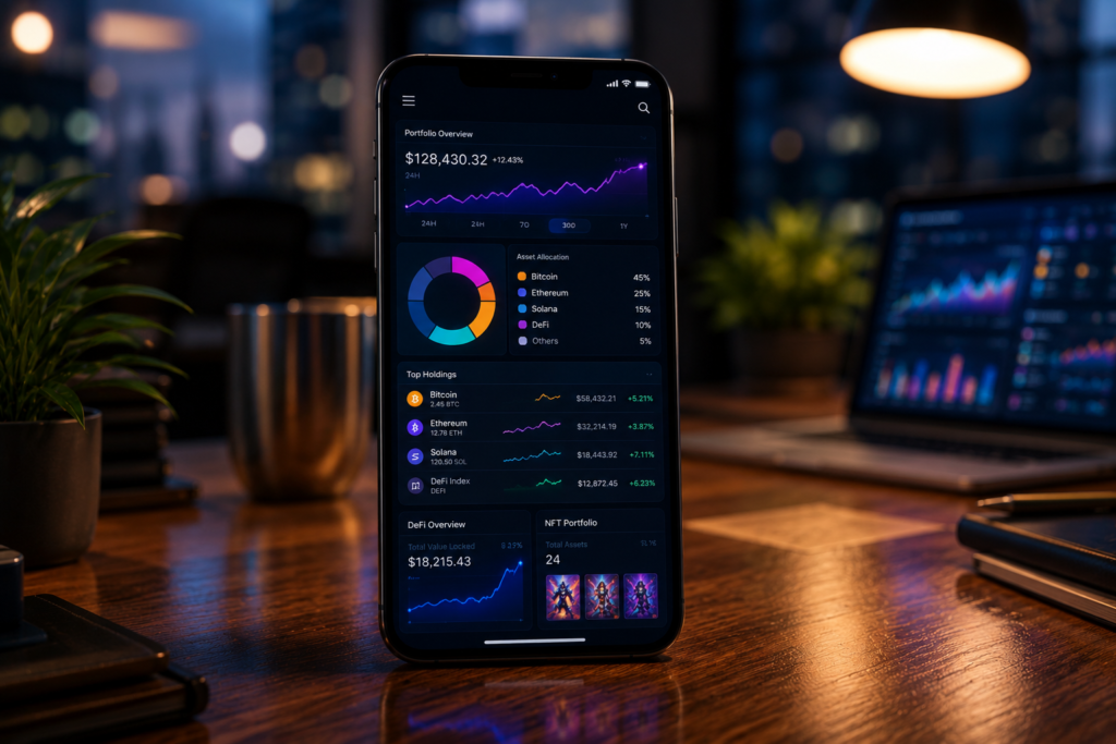 cryptocurrency portfolio app