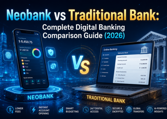 neobank vs traditional bank