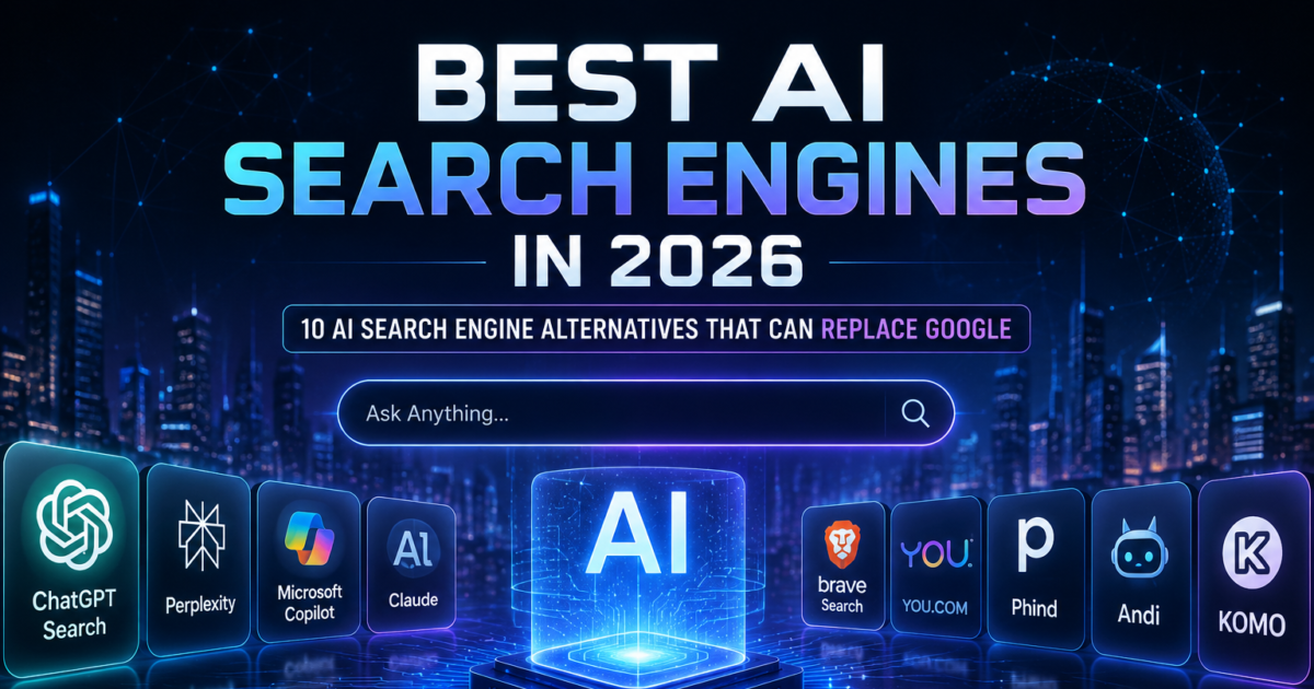 best AI search engines