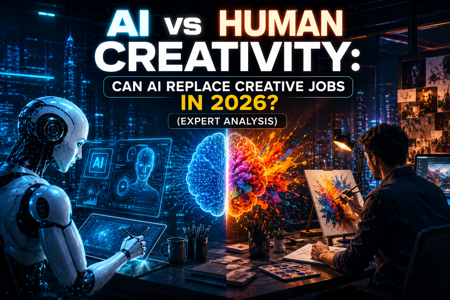 AI vs human creativity