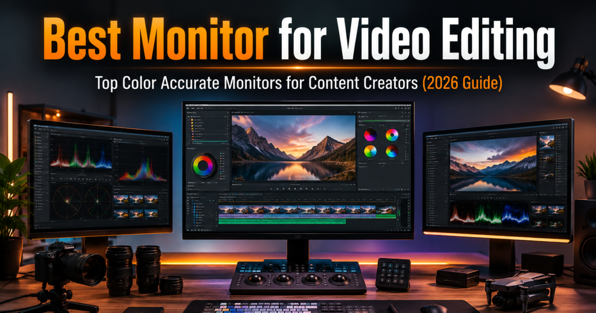 best monitor for video editing