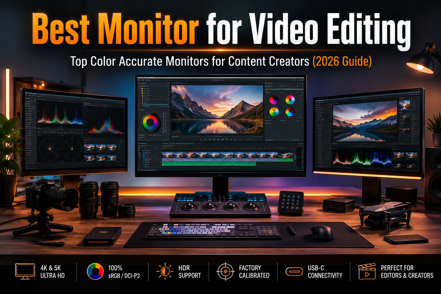 best monitor for video editing